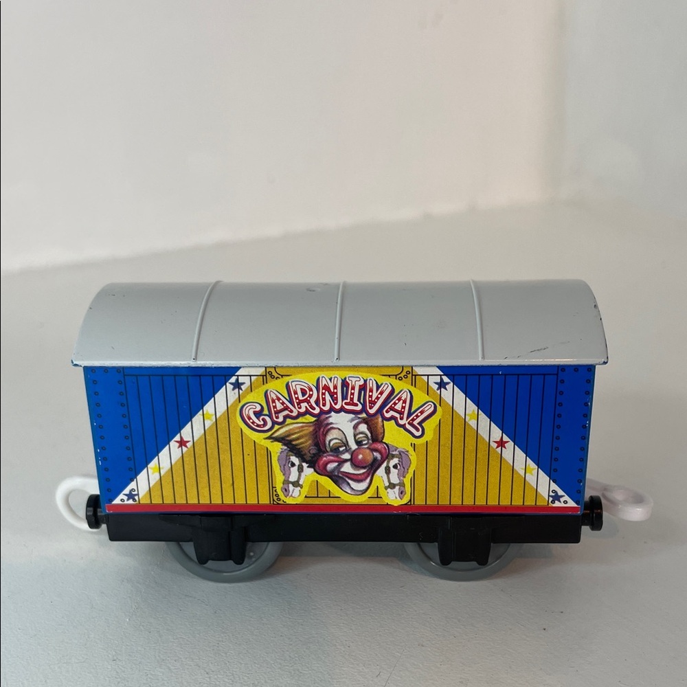 Thomas The Train Carnival Clown Cargo Car Trackmaster 2006 HiT Toy